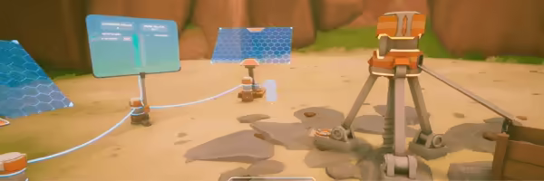 Solarpunk energy devices screenshot
