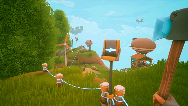 Solarpunk energy devices screenshot